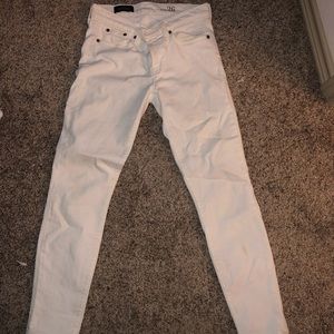 J. Crew white toothpick jeans